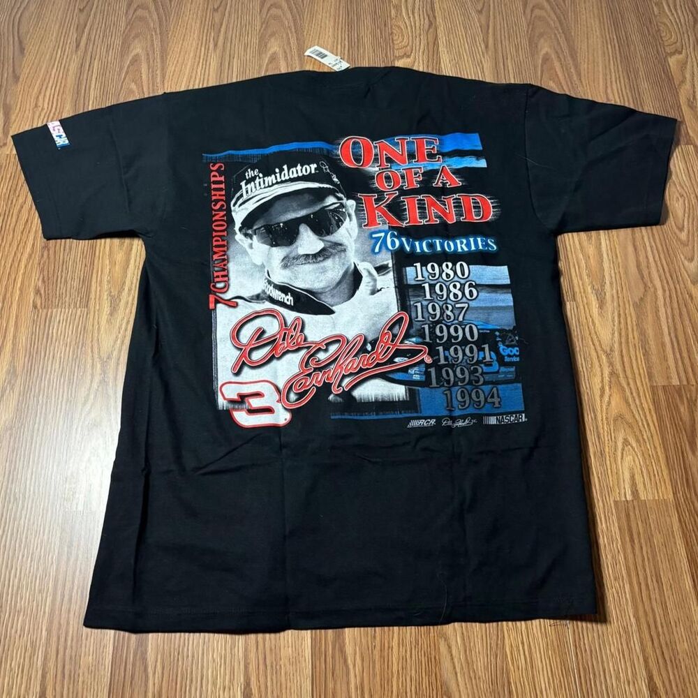 Vintage 90s Dale Earnhardt Sr. “One Of A Kind” NASCAR T-Shirt Men’s Large NWT